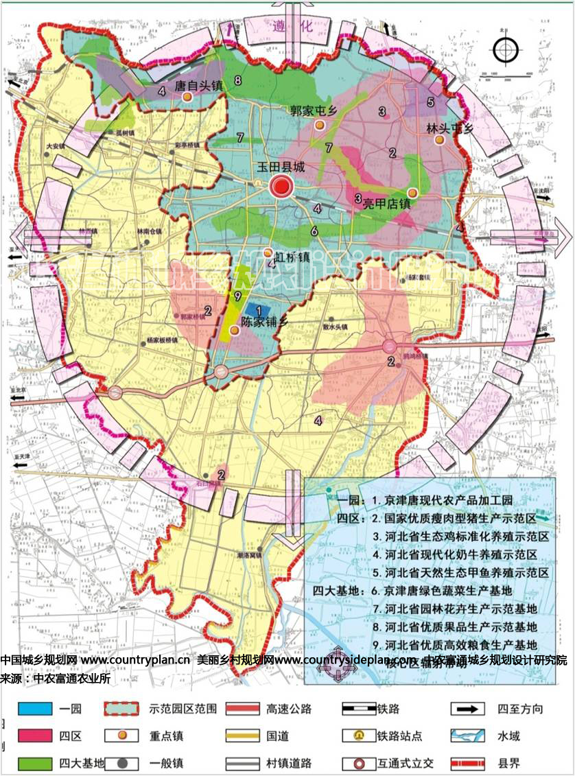 河北玉田国家级现代农业示范区总体规划图片